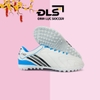 Giày Bóng Đá 3 Sọc F50 TRẮNG XANH TF