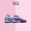 Giày Bóng Đá SF Nike Mercurial Superfly 8 Elite Mbappe Tím Cổ Cao TF