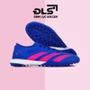 Giày Bóng Đá Adidas Predator Accuracy.3 Low Xanh Vạch Hồng TF