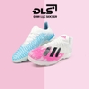 Giày Bóng Đá SF Adidas X 19.1 Mix Màu Uniforia Trắng Xanh Hồng Vạch Đen TF