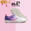Giày Bóng Đá Mizuno Neo 3 Trắng Gót Tím Vạch Hồng TF