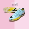 Giày Bóng Đá Nike Phantom GT2 Elite Lucent Xanh Vàng Cổ Lửng FG