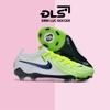 Giày Bóng Đá Nike Phantom GX2 Elite 2024 Xanh Lá Gót Trắng Vạch Đen FG