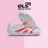 Giày Bóng Đá Adidas Predator Elite Predstrike Tongue Trắng Vạch Đỏ FG