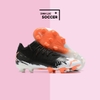 Giày Bóng Đá Puma Future Z 1.4 Đen Mũi Trắng Đế Cam FG