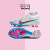 Giày Bóng Đá Nike Mercurial Superfly 9 Elite Trắng Vạch Xanh Ngọc FG