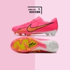 Giày Bóng Đá Nike Mercurial Vapor 15 Academy Hồng Vạch Vàng FG