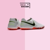 Giày Bóng Đá SF Nike Tiempo 8 Trắng Đế Đỏ Rằn Ri TF
