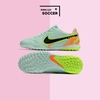 Giày Bóng Đá Nike Tiempo 9 Pro Xanh Mint Vạch Đen TF