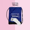 COMBO Túi Rút Và Tất Dệt Kim ĐINH LỰC SOCCER