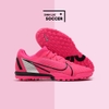 Giày Bóng Đá Nike Mercurial Vapor 14 Pro Hồng Vạch Đen TF