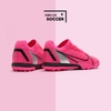 Giày Bóng Đá Nike Mercurial Vapor 14 Pro Hồng Vạch Đen TF