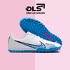 Giày Bóng Đá Nike Mercurial Vapor 15 Academy Trắng Vạch Xanh V2 TF