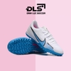 Giày Bóng Đá Nike Mercurial Vapor 15 Academy Trắng Vạch Xanh V2 TF