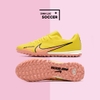 Giày Bóng Đá Nike Vapor 15 Academy Vàng Đế Hồng V2 TF