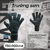 Găng Tay Thủ Môn Chính Hãng GKVN Trường Sơn Đen
