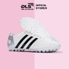 Giày Bóng Đá Wika 3 Sọc Toni Kroos Trắng Gót Bạc TF