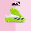 Giày Bóng Đá Adidas X Crazyfast.1 Trắng Xanh Lá Vạch Đen FG