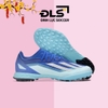 Giày Bóng Đá Adidas X Crazyfast.1 Xanh Than Vạch Trắng Đế Xanh Đen TF