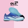 Giày Bóng Đá Adidas X Crazyfast.1 Xanh Than Vạch Trắng Đế Xanh Đen TF