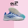 Giày Bóng Đá SF Adidas X Speedflow.1 Trắng Vạch Xanh Biển TF