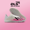 Giày Bóng Đá Adidas X 19.1 Uniforia Trắng Xám Hồng Vạch Đen TF