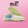 Giày Bóng Đá Wika TIGER X Xanh Bạc Da Nhăn Siêu Nhẹ TF