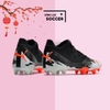 Giày Bóng Đá Puma Future Z 1.4 Đen Mũi Trắng Đế Cam FG