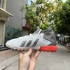 Giày Bóng Đá SF Adidas Predator Freak.3 Trắng Xám Đế Cam Cổ Cao HQ TF