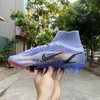Giày Bóng Đá SF Nike Mercurial Superfly 8 Elite Mbappe Tím Cổ Cao FG