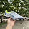 Giày Bóng Đá SF Nike Mercurial Vapor 14 Academy Trắng Xám Vạch Xanh TF