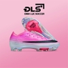 Giày Bóng Đá Nike Mercurial Vapor 17 Elite 2026 Trắng Hồng Tím Vạch Đen Lưỡi Gà Liền FG
