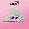 Giày Bóng Đá Adidas F50 Elite Trắng Vạch Đỏ Xanh TF