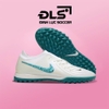 Giày Bóng Đá Nike Phantom GX2 Elite Trắng Đế Xanh Vạch Xanh TF