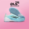 Giày Bóng Đá F50 Elite Laceless Xanh Ngọc Vạch Đen TF