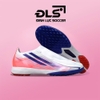 Giày Bóng Đá F50 Trẻ Em Hyperfast Elite Laceless Trắng Xanh Không Dây TF