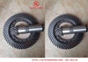 Bánh răng côn xoắn hộp giảm tốc cối trộn bê tông 2m3