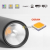 Đèn rọi ray nam châm tròn xoay góc