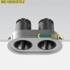 Đèn Spotlight đôi âm trần MG-100302E70-2