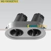 Đèn Spotlight đôi âm trần MG-100302E70-2