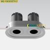Đèn Spotlight đôi âm trần MG-100302E70-2