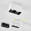 Đèn Downlight đôi ốp nổi vuông