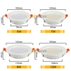 Đèn LED Downlight âm trần mặt tròn siêu mỏng