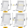 Đèn LED Downlight âm trần mặt vuông