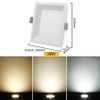Đèn LED Downlight âm trần mặt vuông
