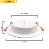 Đèn LED Downlight âm trần lõm chống chói