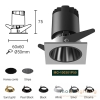 Đèn LED Spotlight Mặt Vuông MG-100301P50