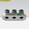Đèn Spotlight âm trần ba MG-100304E70-3