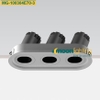 Đèn Spotlight âm trần ba MG-100304E70-3