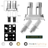 Đèn Chiếu Điểm Tạo Hình MG-LS3005SS60-2-QG